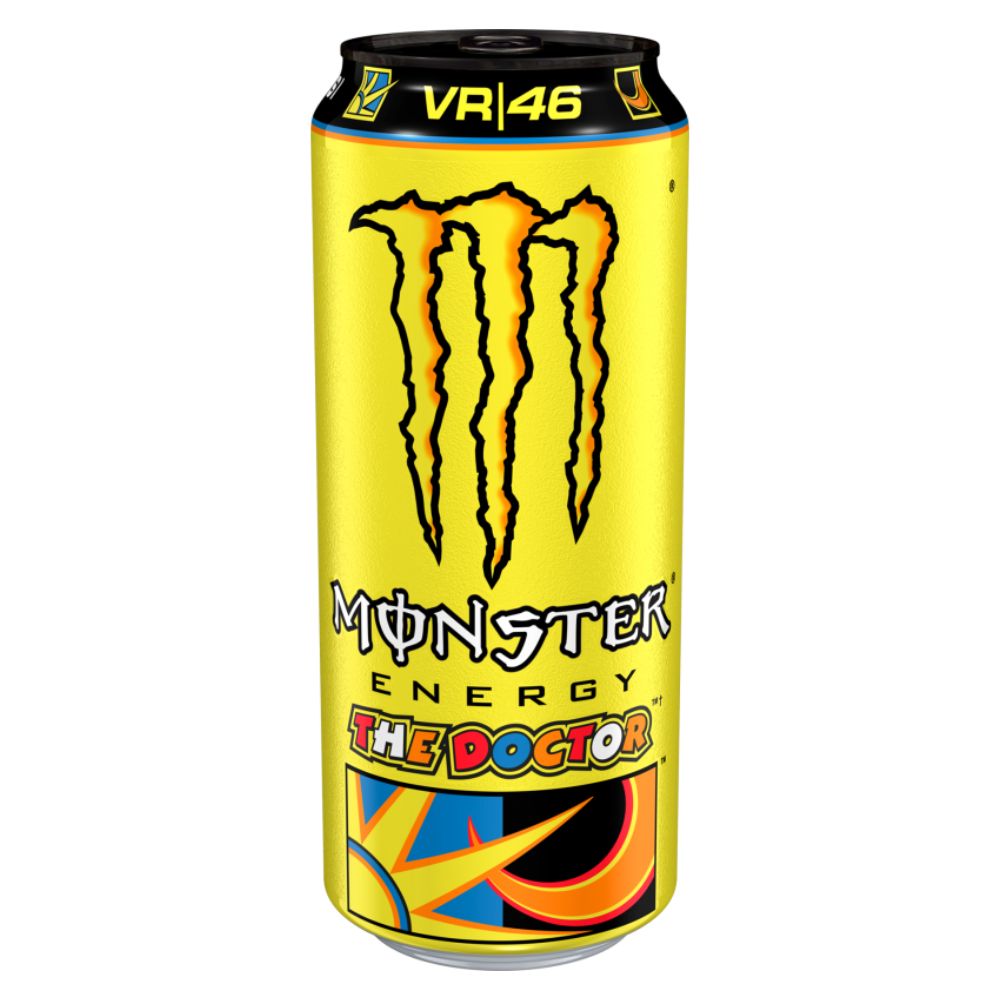 Monster Energy VR46, energy drink de cítricos de 500ml 