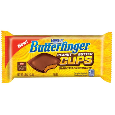 Nestlé Butterfinger Peanut Butter Cups, biscotti al burro d'arachidi da 42g
