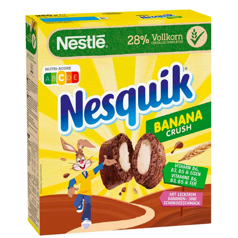 Confezione da 350g di cereali alla banana Nestlè Nesquik Banana-Crush