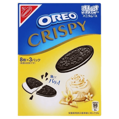 Oreo Crispy Vanilla Mousse