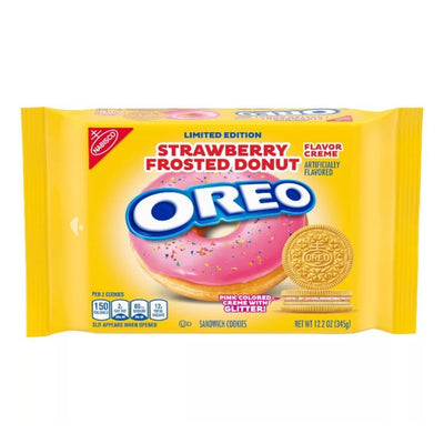 Oreo Strawberry Frosted Donut Limited Edition 
