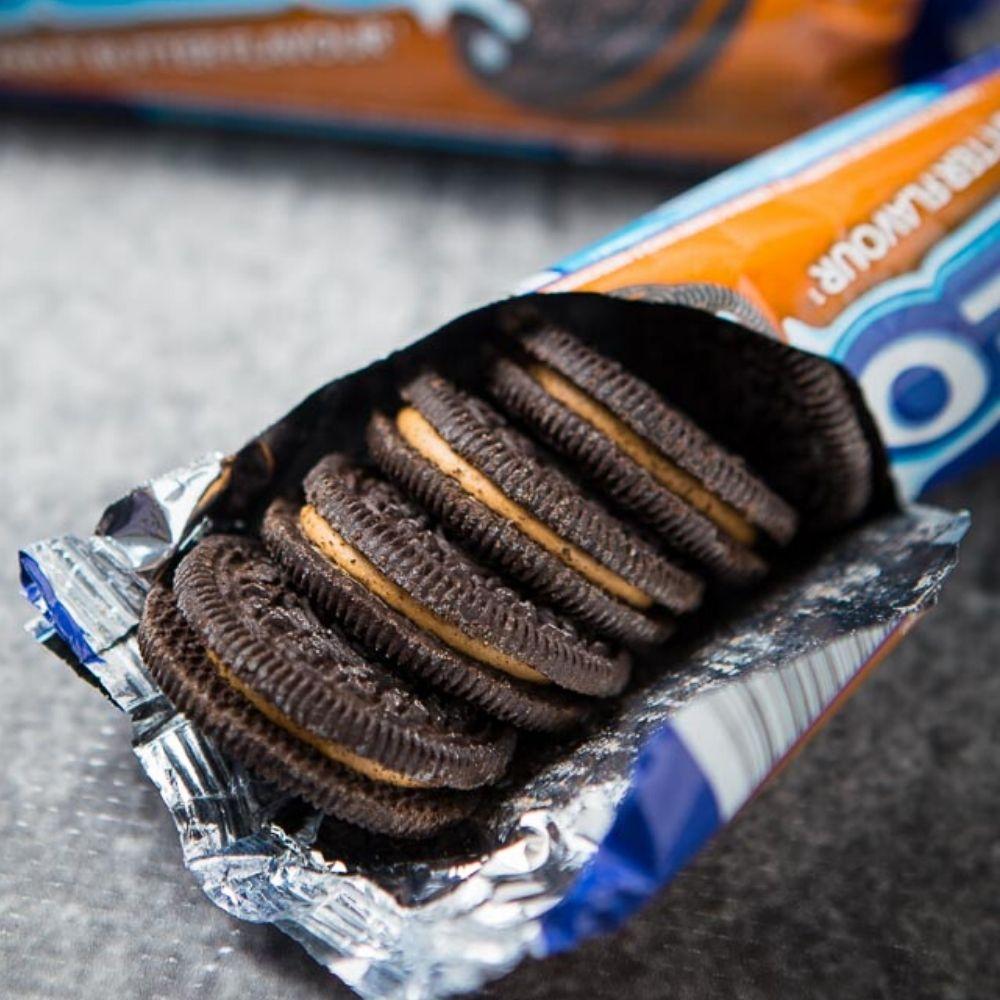Oreo Peanut Butter, biscotti al burro d'arachidi da 154g (1954199699553)