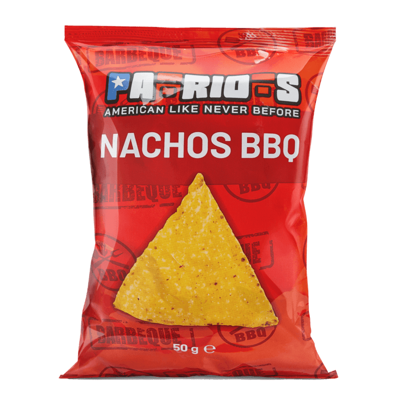 Patriots Nachos BBQ, nachos al bbq da 50g