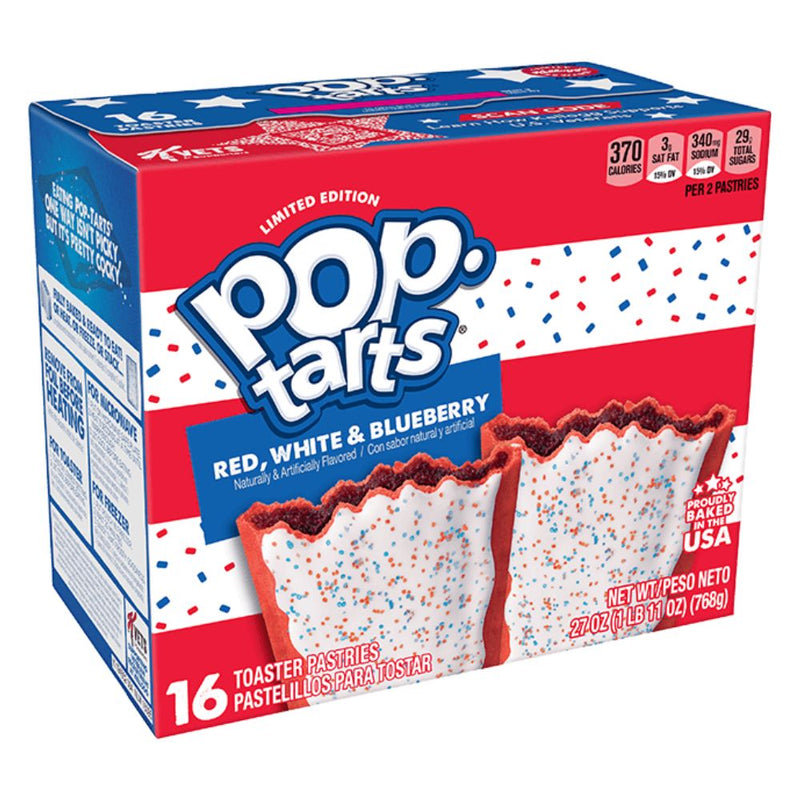 Pop Tarts Red White & Blueberry