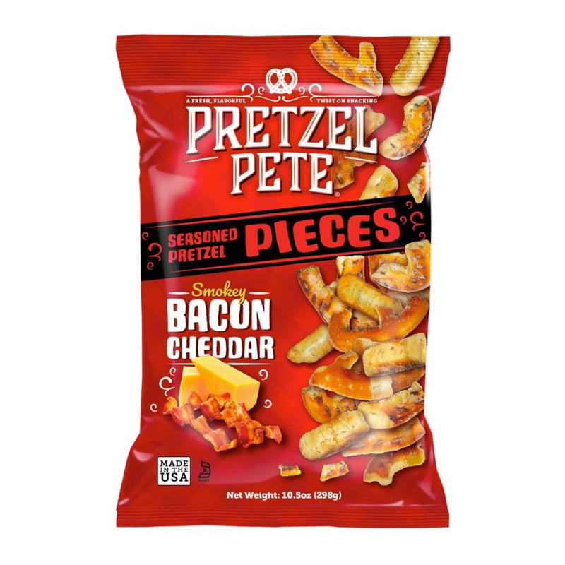 Pretzel Pete Smokey Bacon & Cheddar Pieces 160g
