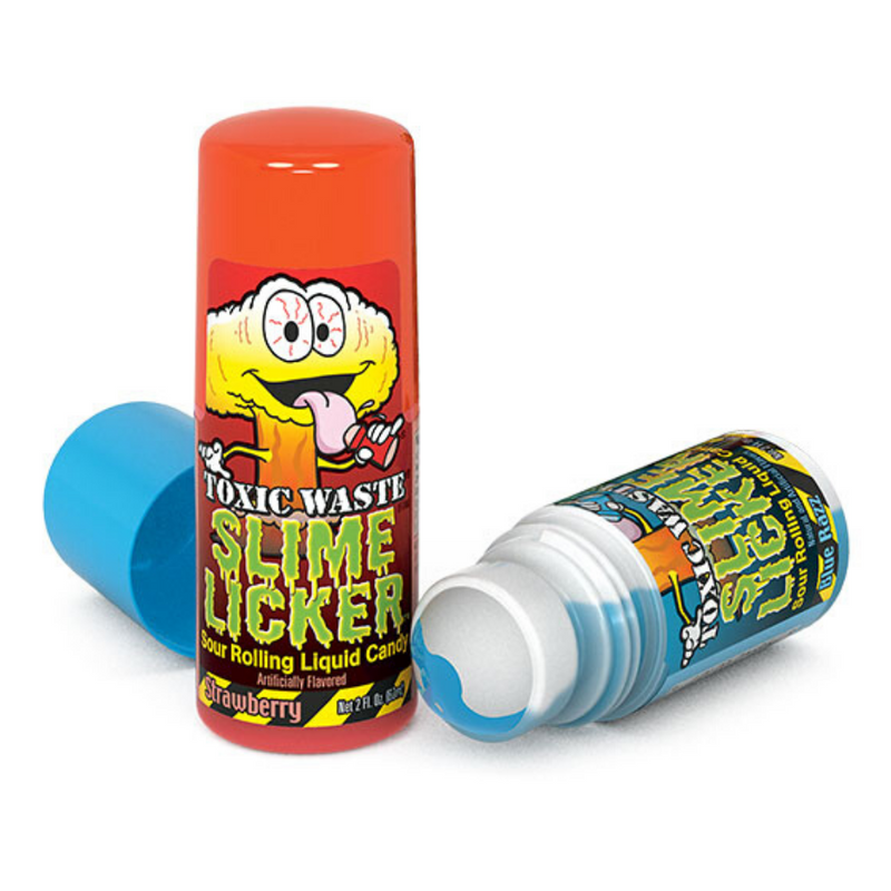 Toxic Waste Slime Licker, caramella liquida in stick aspra alla frutta da 60ml (4510513234017)