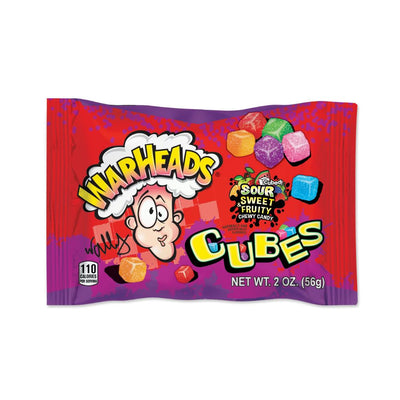 Warheads Sour Chewy Cubes 57g