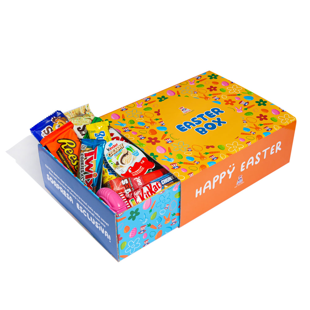 Easter box, caja de 15 productos dulces y salados 
