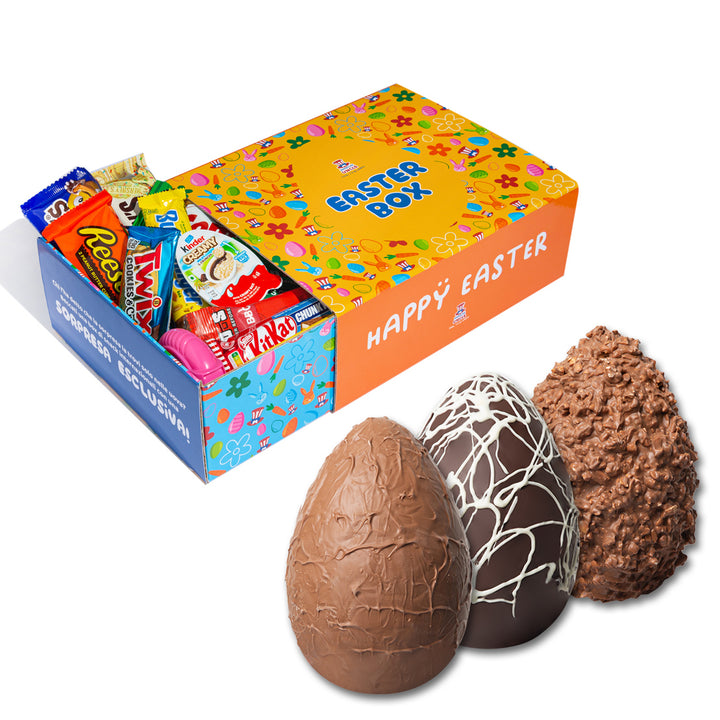 Easter box + American Uncle Huevo Arachidato, Cookies’n’Cream y Caramelo Salado 