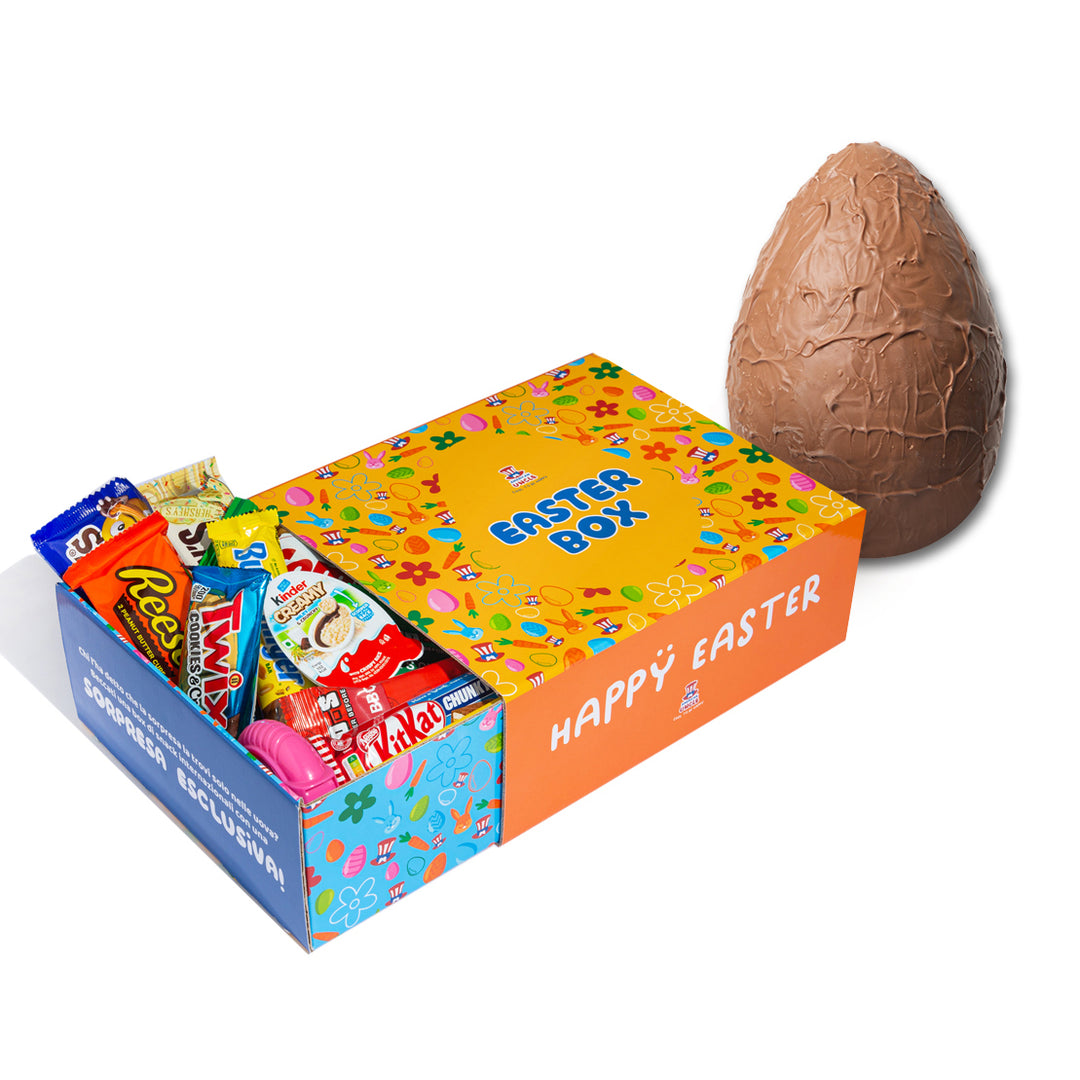 Pascua Box + American Uncle Huevo de Caramelo Salado 