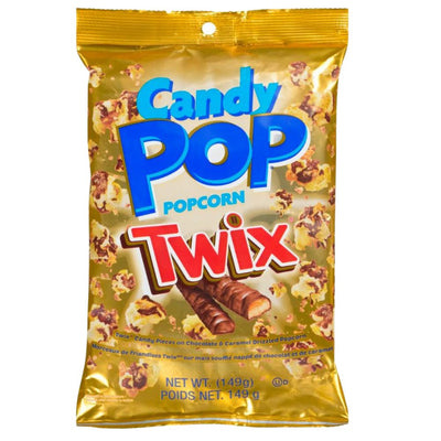 Confezione da 149g di  popcorn al twix Candy Pop Popcorn Twix 