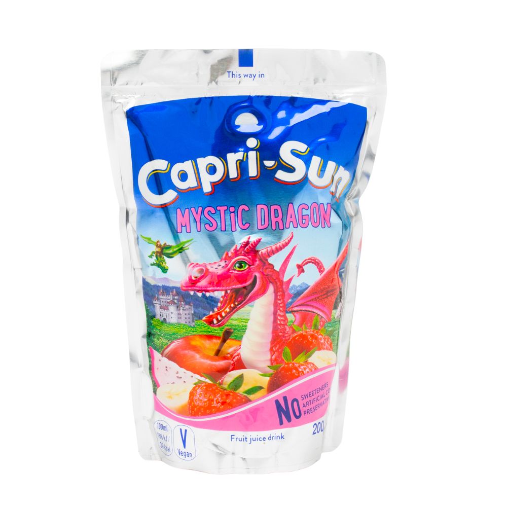 Confezione da 200ml di succo di frutta Capri Sun Mystic Dragon