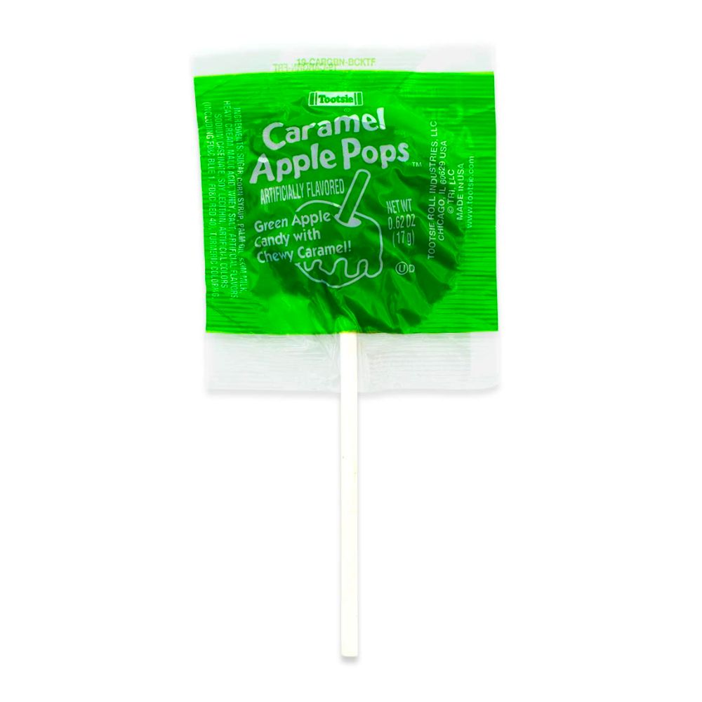 Caramel Apple Pop, lecca lecca al gusto di mela caramellata da 17.7g
