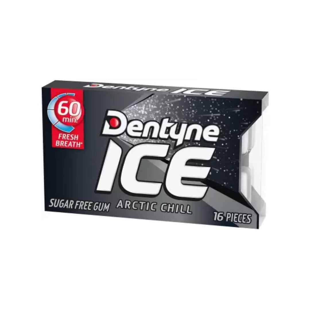 Dentyne Ice Arctic Chill, chicles de menta de 48g 