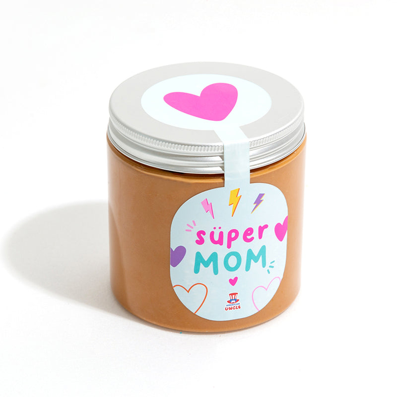 Mom Gift Box, caja de regalo para mamá con galletas de varios sabores, crema de caramelo salado y taza Momderful.