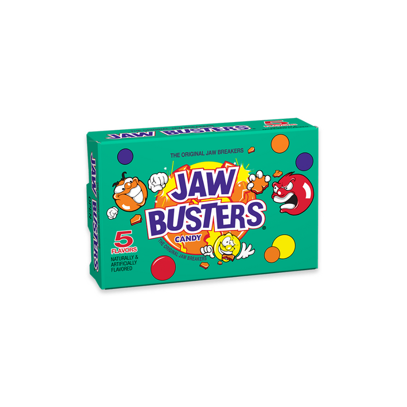 Jawbusters, caramelos de fruta rompedientes de 23g