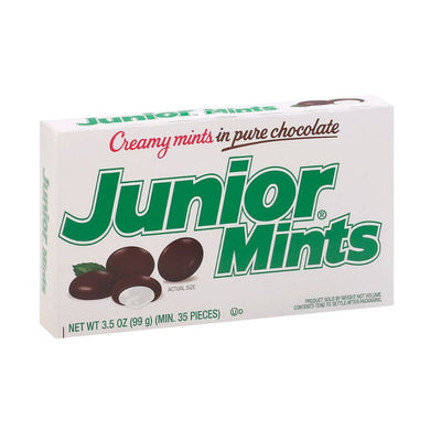 Confezione da 99g di cioccolatini alla menta Junior Mint