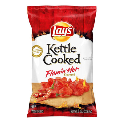 Lay's Kettle Cooked Flamin Hot