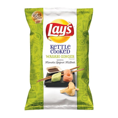 Lay's Kettle Cooked Wasabi Ginger