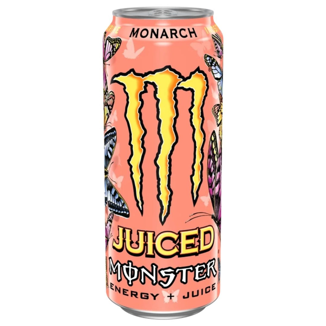 (Monster no de colección, dañada) Monster Monarch, energy drink con sabor a fruta de 500ml 