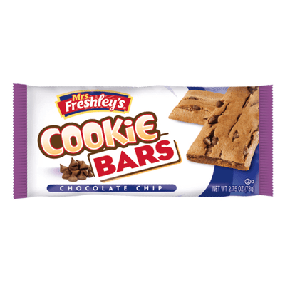 Mrs. Freshley's Cookie Bars, barrette con gocce di cioccolato da 78g (1954202878049)