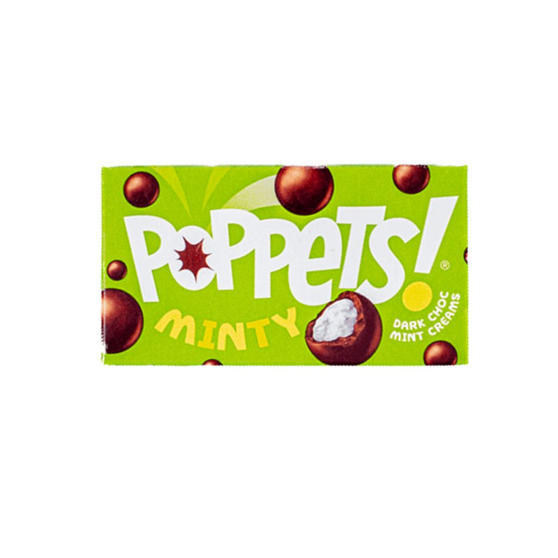 Confezione di cioccolatini Poppets Minty da 40g