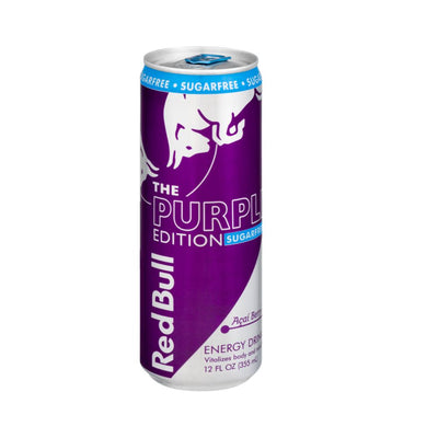 Lattina di Redbull Purple Edition Sugar free da 250ml