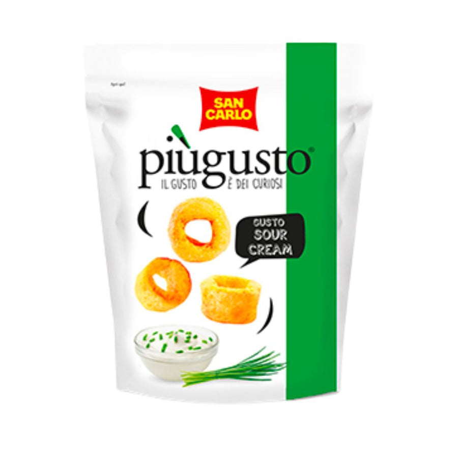Confezione di patatine San Carlo Sour Cream da 80g